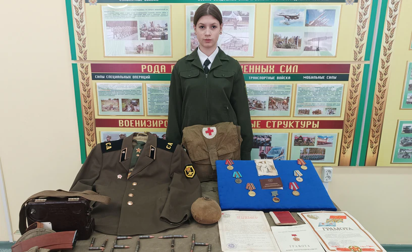 Тематическая выставка XV районного смотра-конкурса экспозиций «ЧЕСТЬ. ОТВАГА», посвящённая ветеранам боевых действий в Афганистане и других «горячих точках» (ветеран, воин-афганец – Пацукевич Владимир Федорович (1961 – 2024)